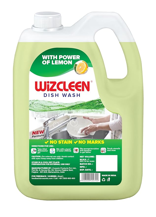 Wiz Cleen Dishwash Liquid Gel