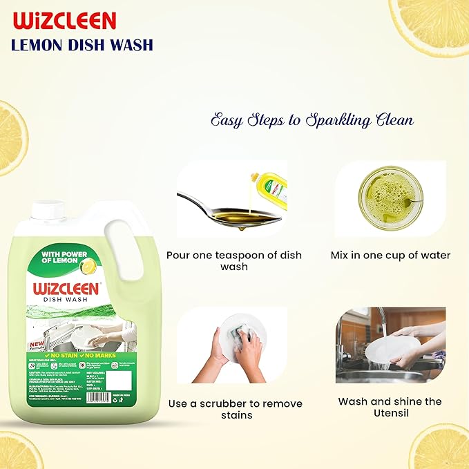 Wiz Cleen Dishwash Liquid Gel