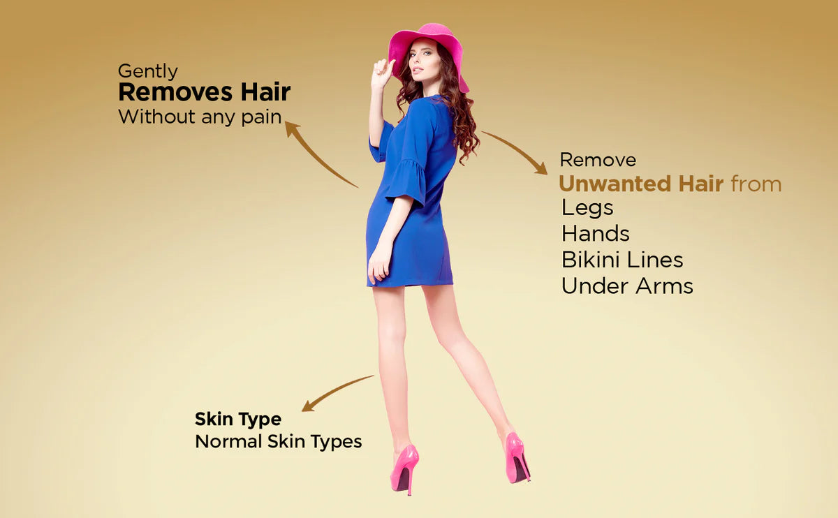 Ikin Gold Hair Remover Creme 2 PCS