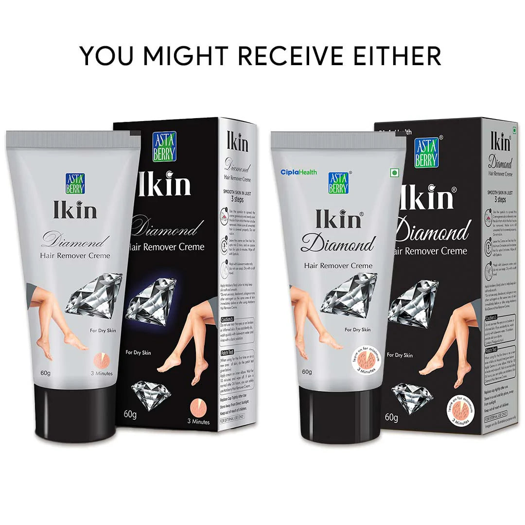 Ikin Diamond Hair Remover Creme 2 PCS