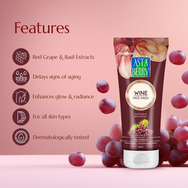 Wine Face Wash 100 ML