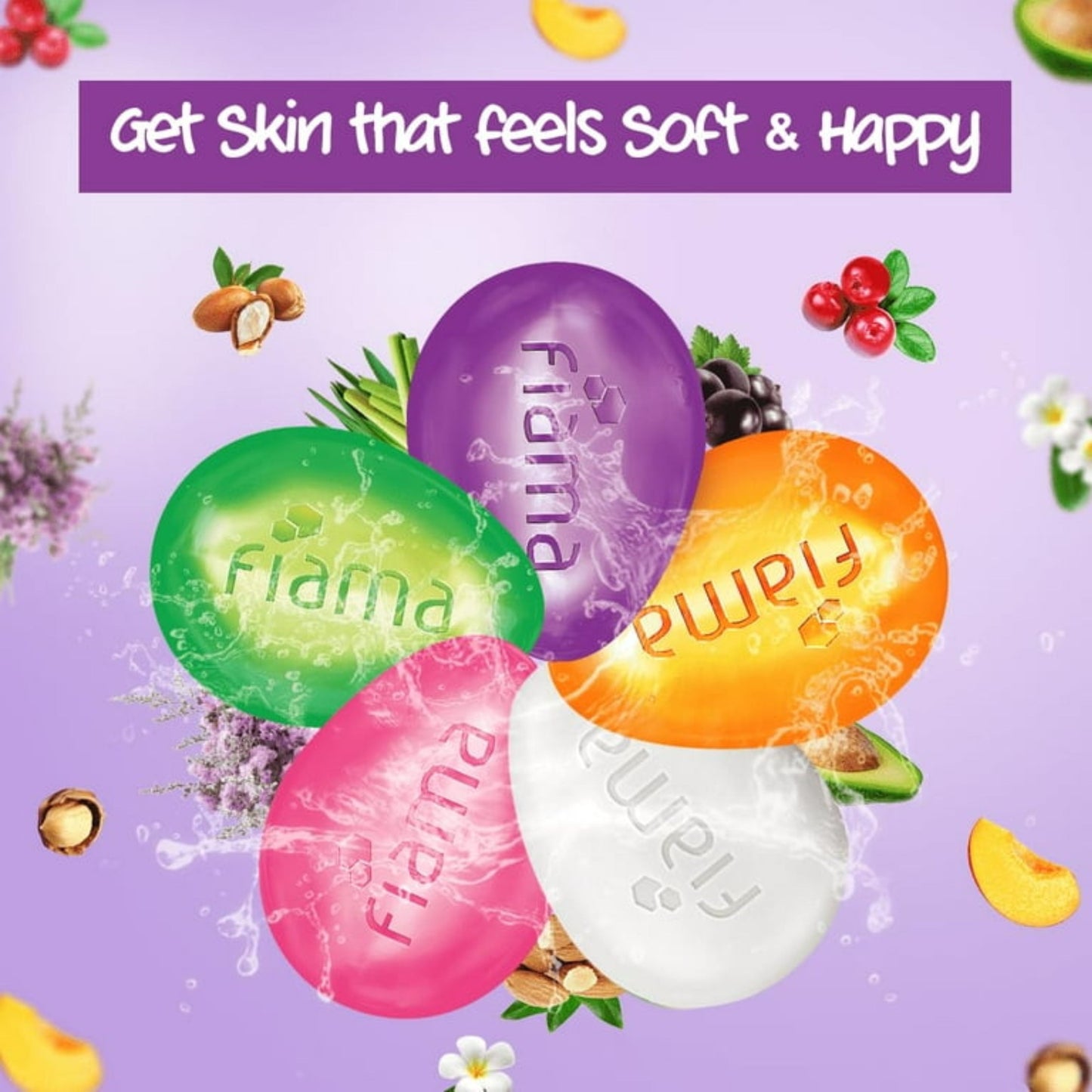 FIAMA GEL SOAP PACK OF 3