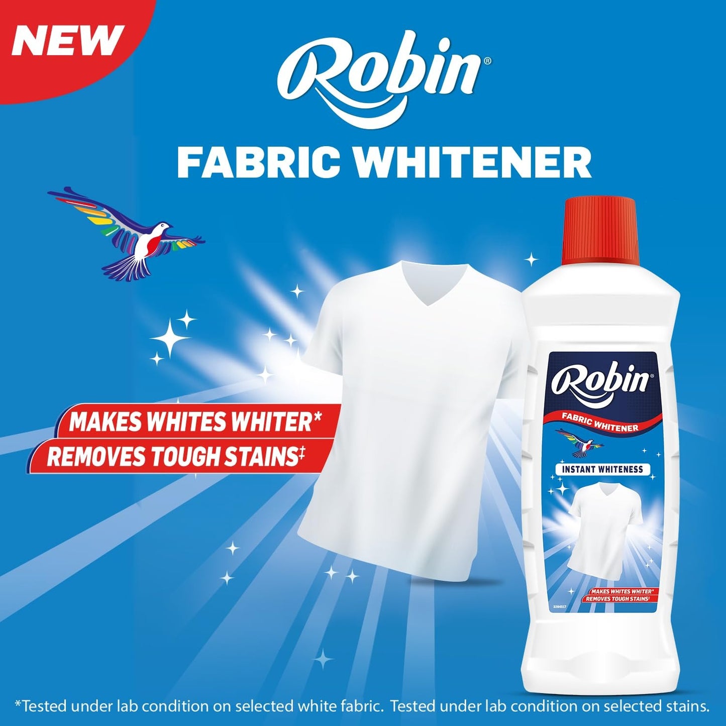 Robin Fabric Whitener Keeps White Clothes Super White Ad