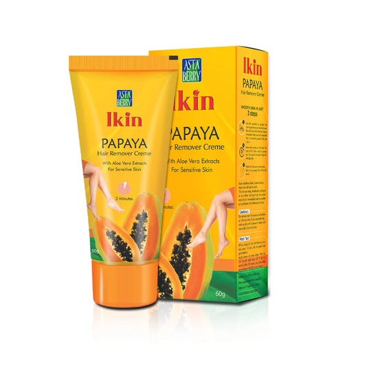 Ikin Papaya Hair Remover Creme For Sensitive Skin 2 PCS