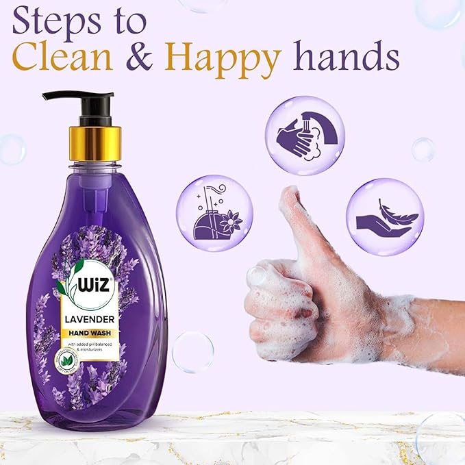 Wiz Lavender Handwash Liquid Soap Refill Can – 5L