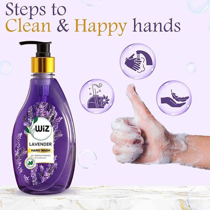 Wiz Lavender Handwash Liquid Soap Refill Can – 5L