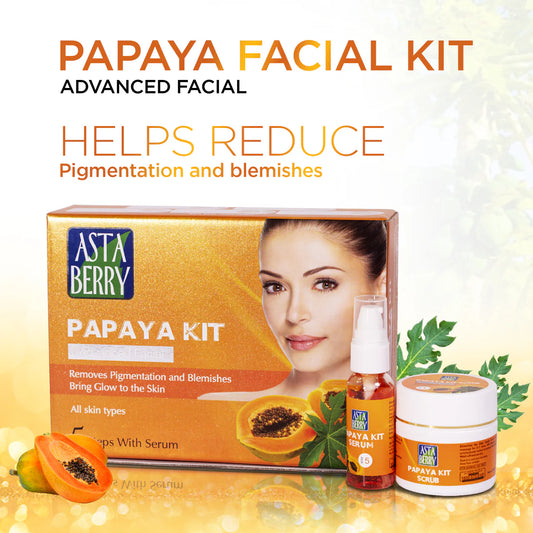 Papaya Facial Kit | Helps reduce Pigmentation & Blemishes