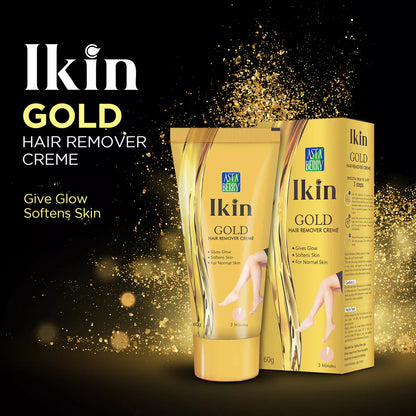 Ikin Gold Hair Remover Creme 2 PCS