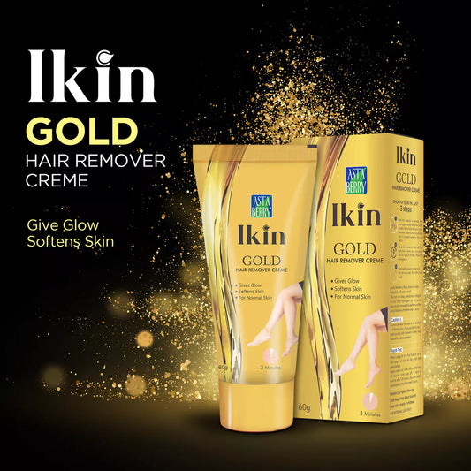 Ikin Gold Hair Remover Creme 2 PCS