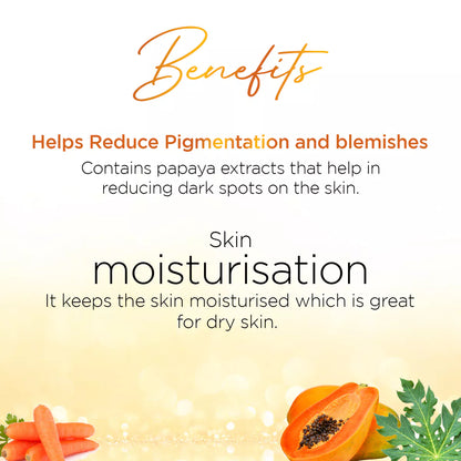 Papaya Facial Kit | 6 Steps 12 Pouch Set