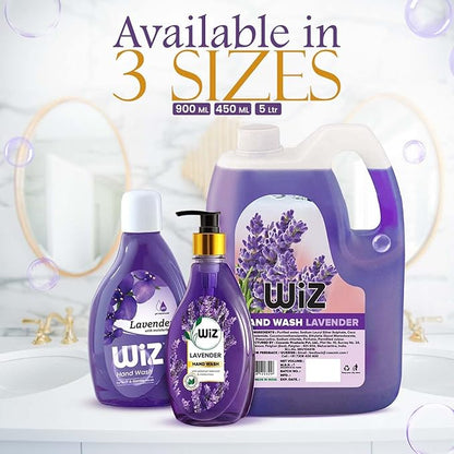 Wiz Lavender Handwash Liquid Soap Refill Can – 5L