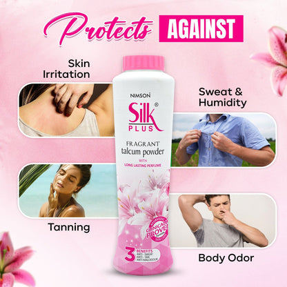 SILK TALC 300 GM