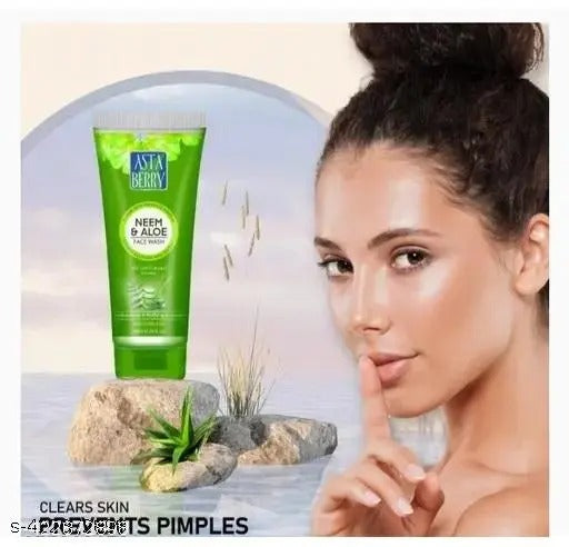 Astaberry Papastaberry neem and aloe face wash 100ML Pack Of 1