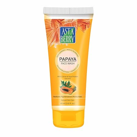 ASTABERRY ASTABERRY Papaya Face Wash, 100 ml